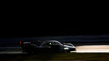 Porsche LMDh Barc testing – dark