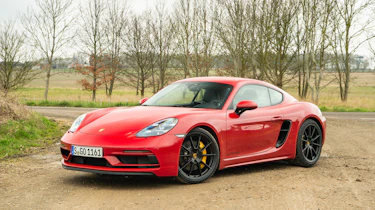 Porsche 718 Cayman – GTS front quarter