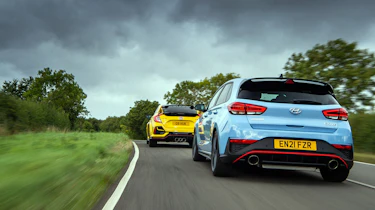 Hot hatchbacks 2022 final – rear tracking