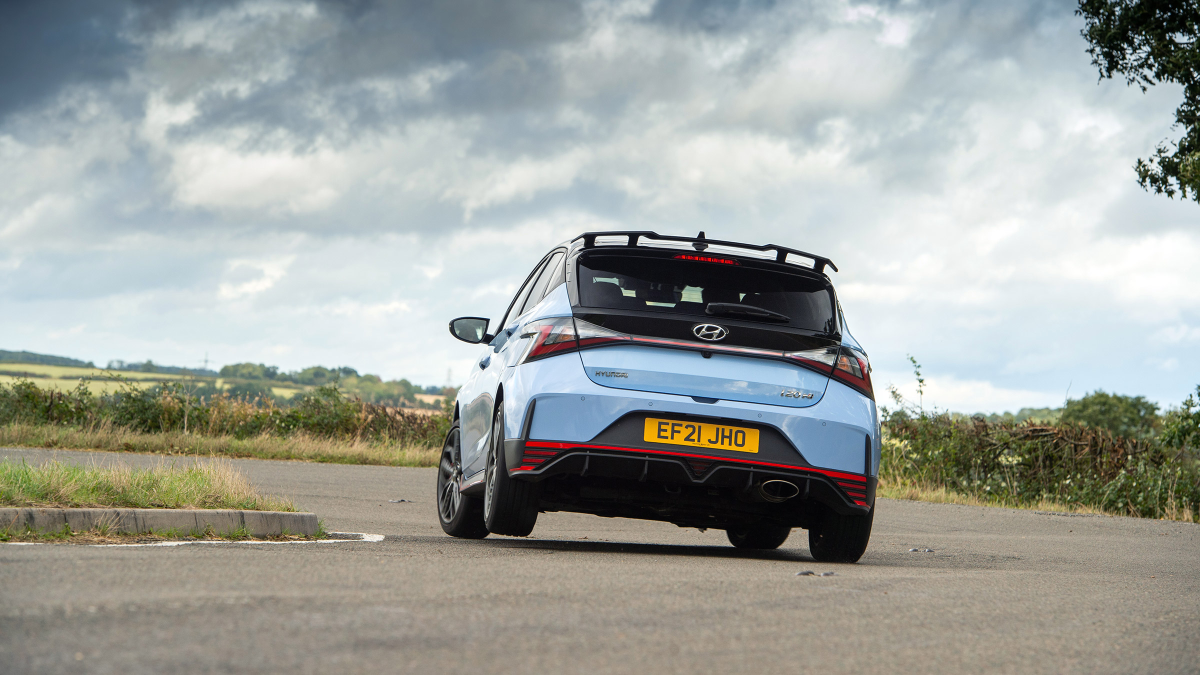 Hot hatchbacks 2022 final – i20 rear