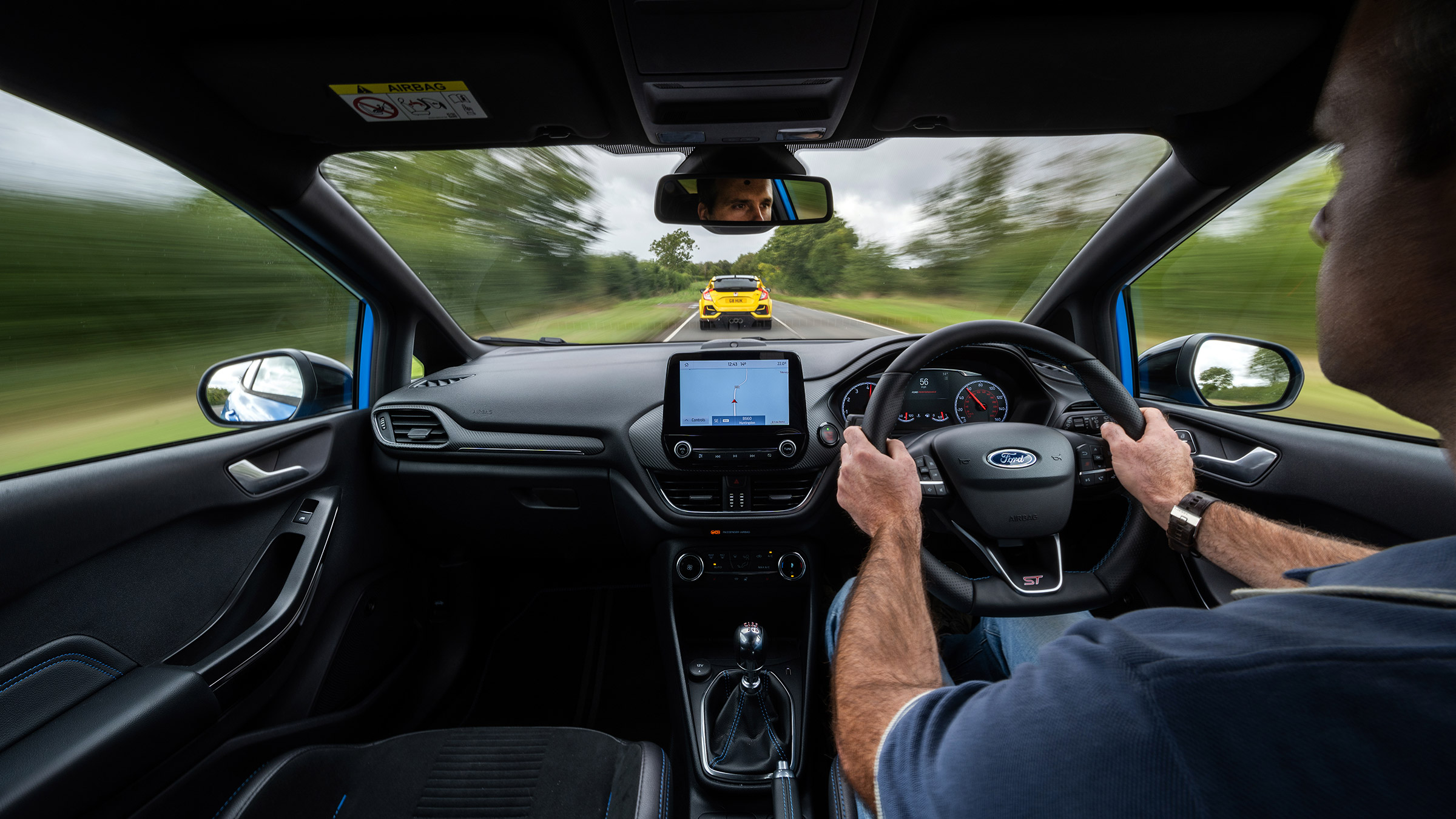 Hot hatchbacks 2022 final – interior driving