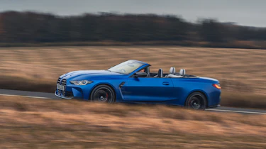 BMW M4 Competition xDrive Convertible Side