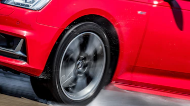 Audi S4 with Bridgestone Potenza Sport