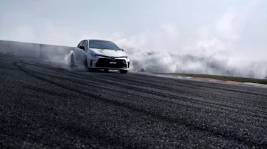 Toyota GR Corolla action – 1