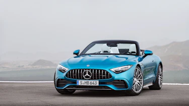 Mercedes SL43 – front quarter static
