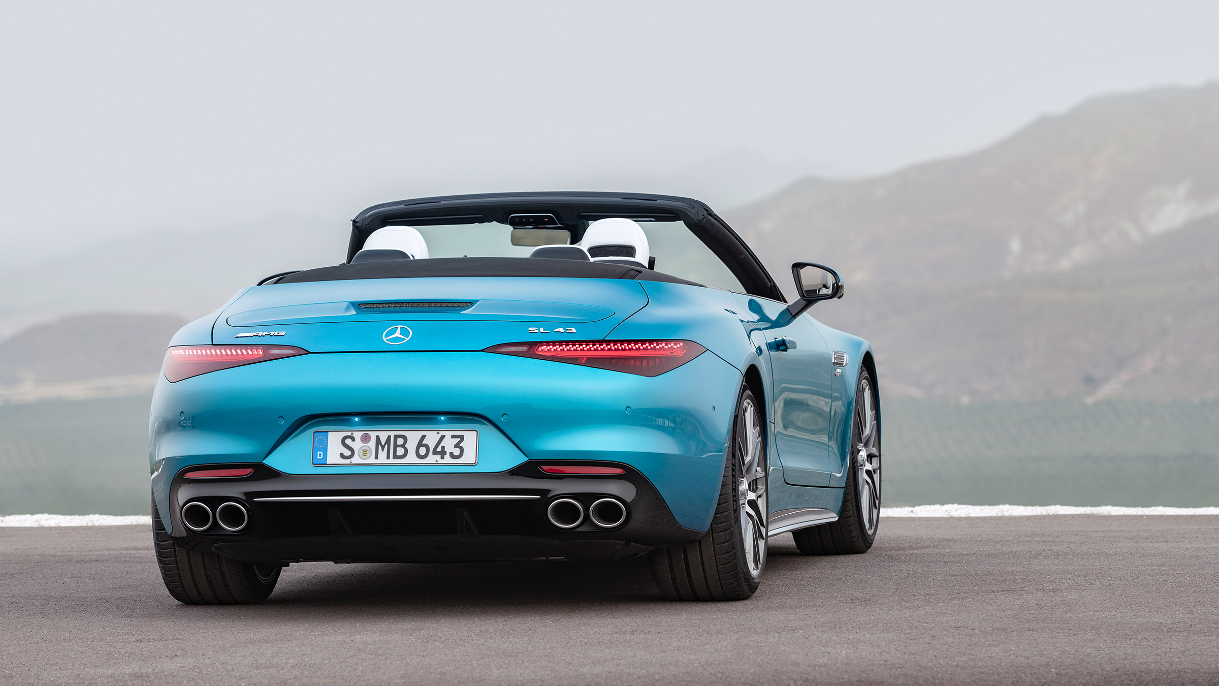 Mercedes SL43 – rear static