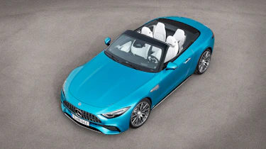 Mercedes SL43 – top front