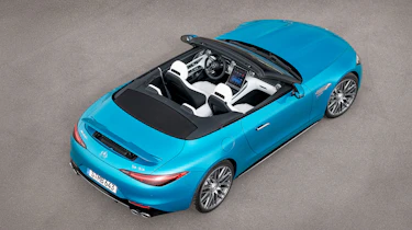 Mercedes SL43 – top rear