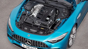 Mercedes SL43 – engine