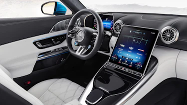 Mercedes SL43 – cabin