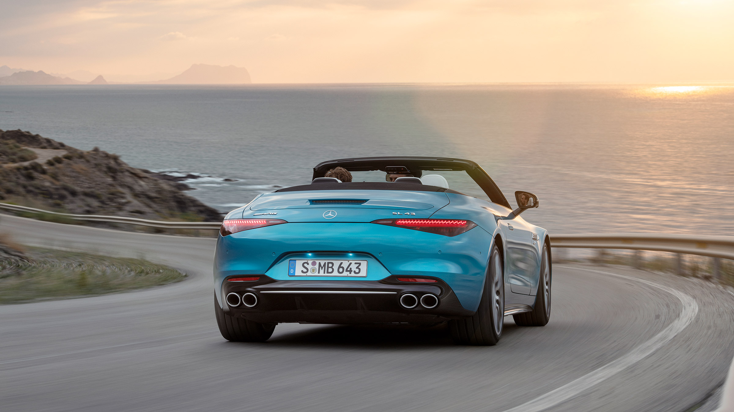 Mercedes SL43 – rear
