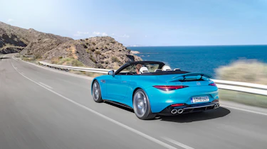 Mercedes SL43 – rear quarter tracking