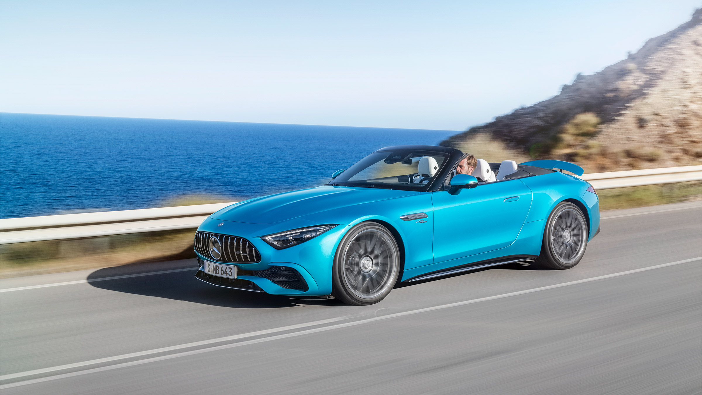 Mercedes SL43 – front tracking