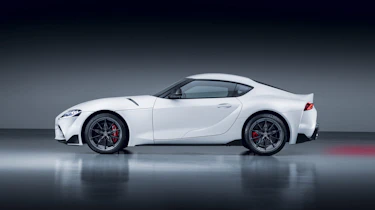 Toyota GR Supra manual – side