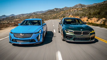 BMW M5 CS v Cadillac CT5-V Blackwing