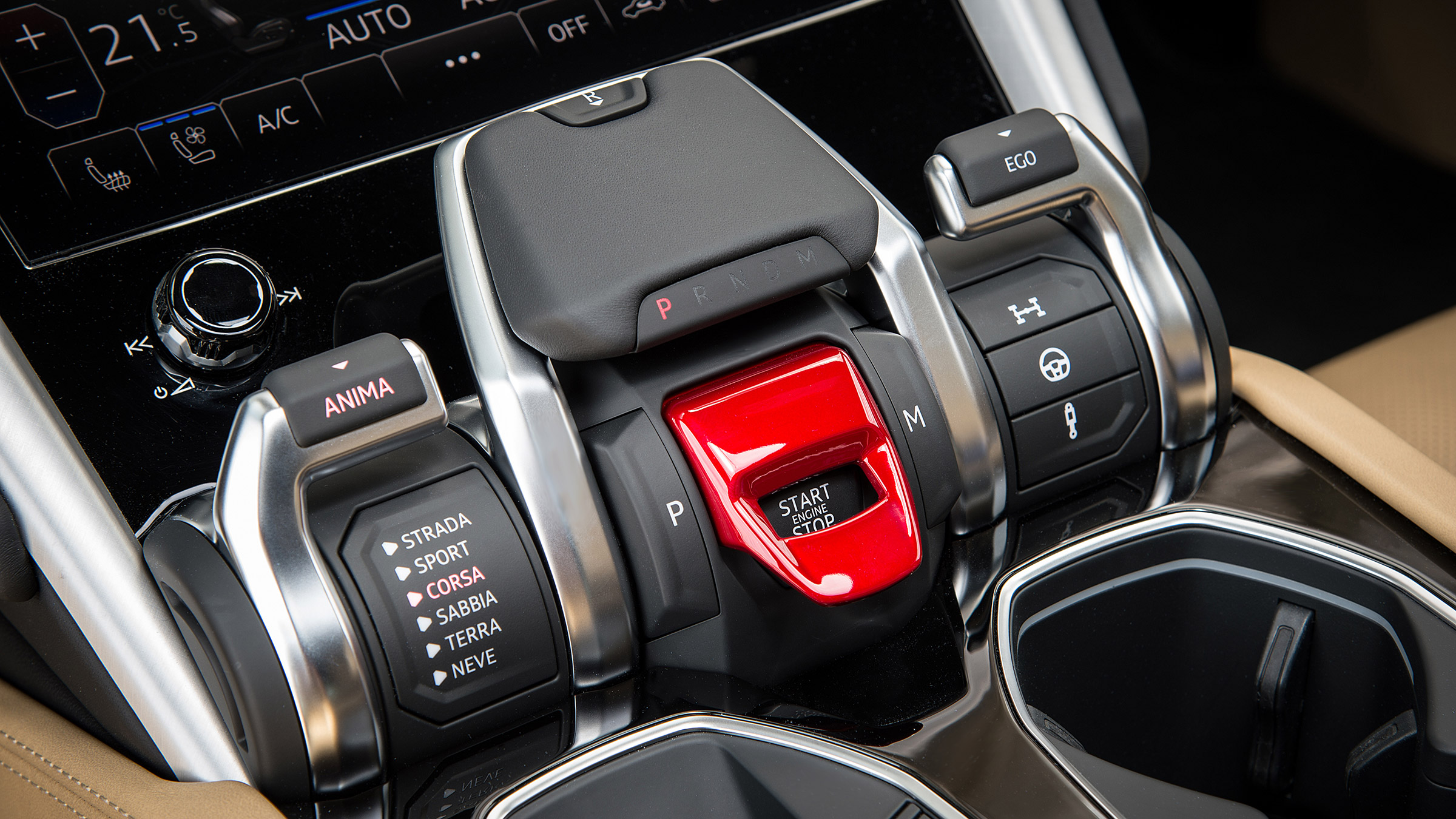 Lamborghini Urus – controls