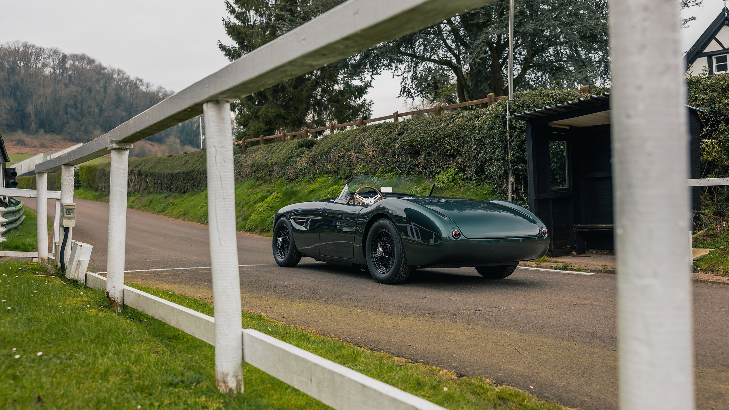 Healey by Caton – rear quarter static