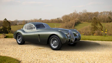 Thornley Kelham Jaguar XK European – front quarter