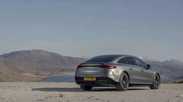 Mercedes-AMG EQS53 – rear quarter static
