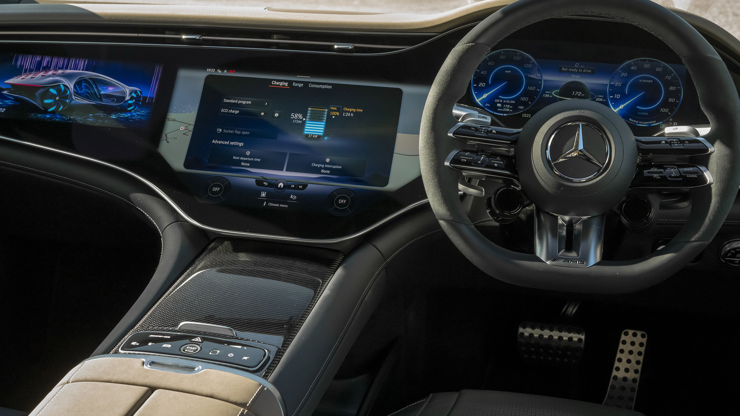Mercedes-AMG EQS53 – dash