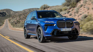 BMW X7 M60i – front tracking