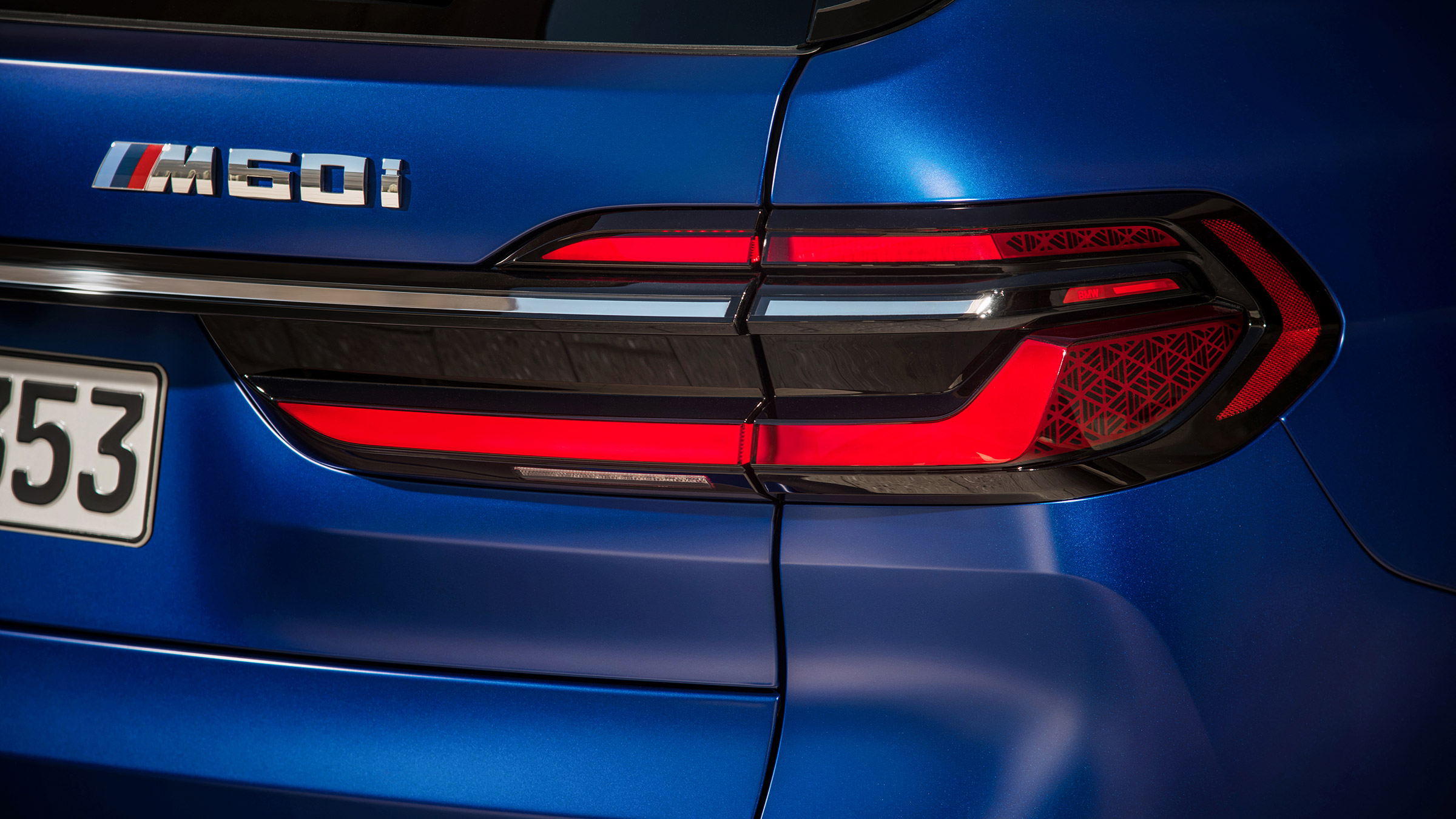 BMW X7 M60i – rear lights