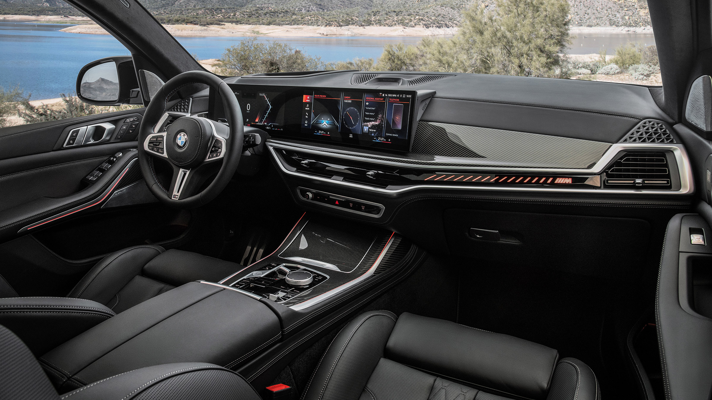 BMW X7 M60i – dash 2