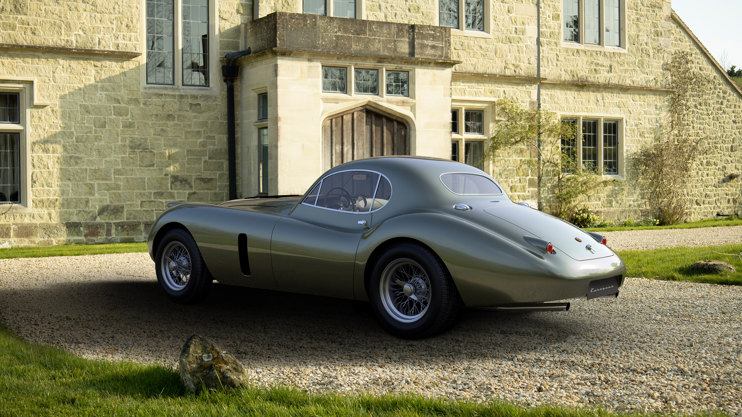 Thornley Kelham Jaguar XK European – rear quarter