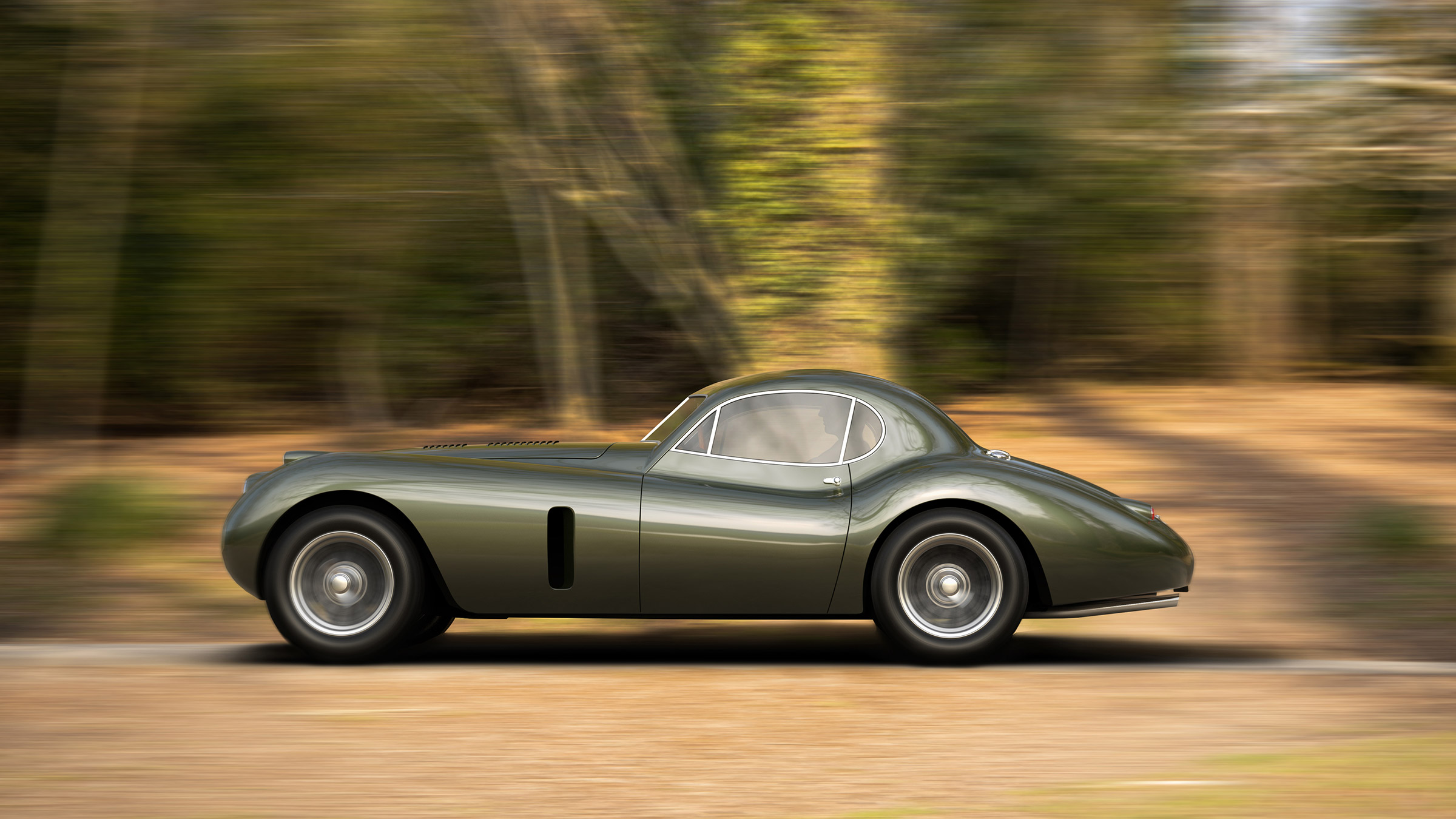 Thornley Kelham Jaguar XK European – side