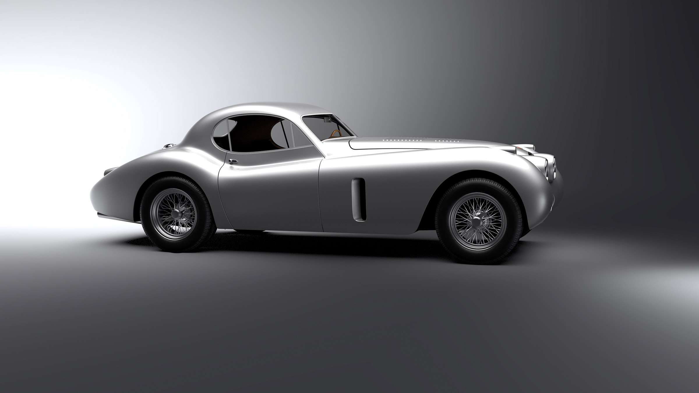 Thornley Kelham Jaguar XK European – quarter