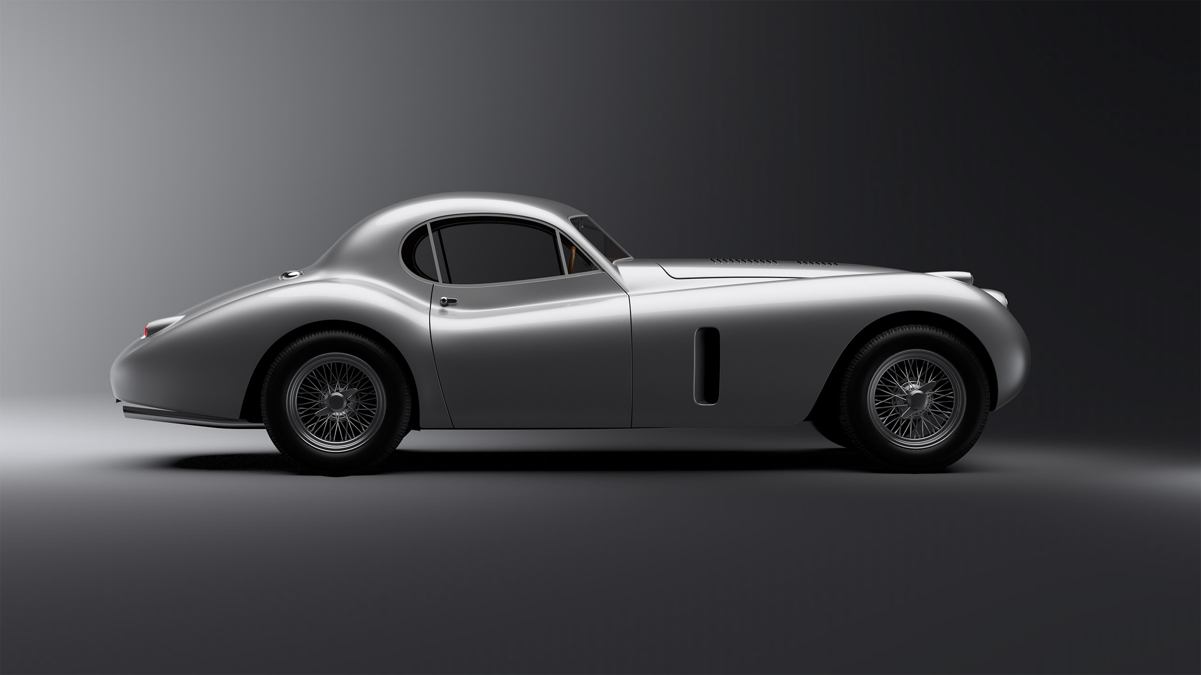 Thornley Kelham Jaguar XK European – side