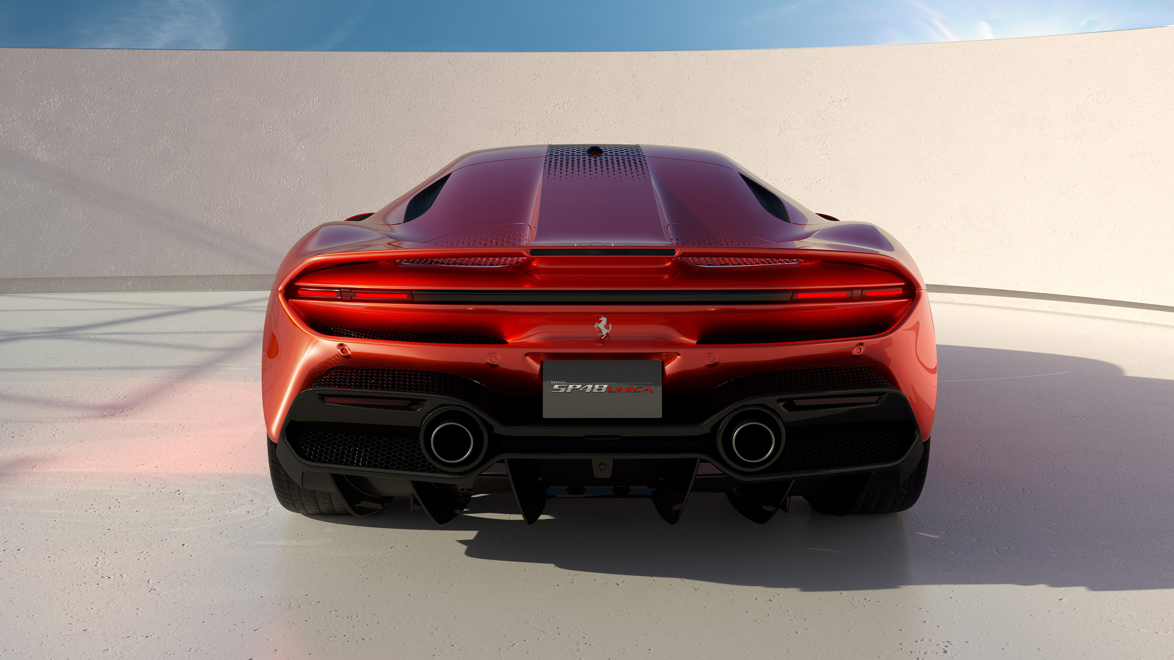 Ferrari SP48 – rear