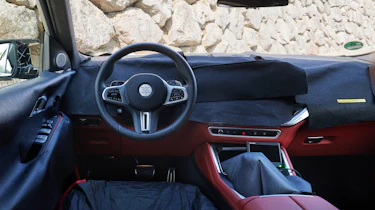 BMW XM prototype drive – interior