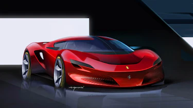 Ferrari SP48 – sketch