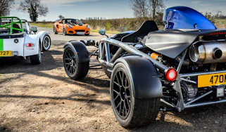 Ariel Atom 4 v Caterham Seven 310R v Lotus Elise Cup 250