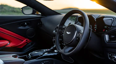 Aston Martin V12 Vantage review – cabin