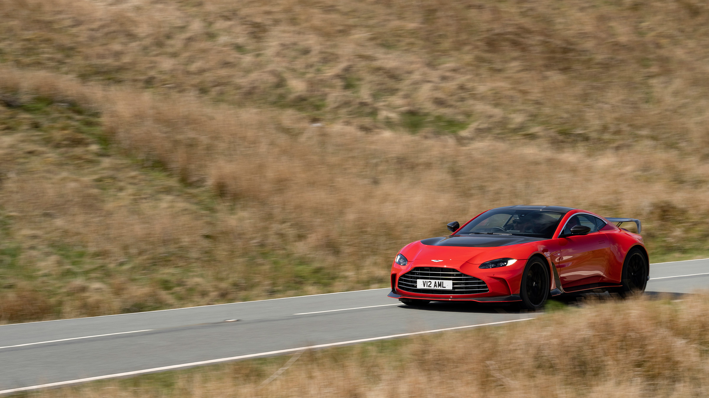 Aston Martin V12 Vantage review – front