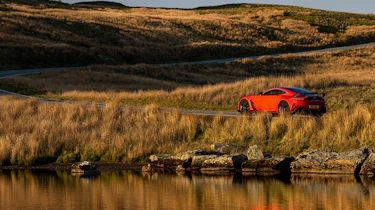 Aston Martin V12 Vantage review – rear pull back