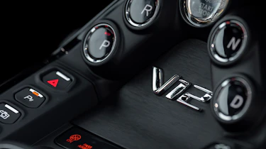 Aston Martin V12 Vantage review – badge