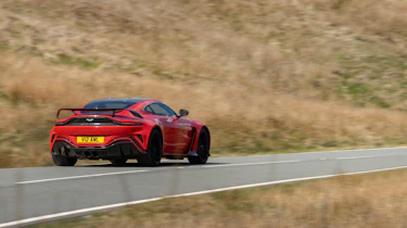 Aston Martin V12 Vantage review – rear pan
