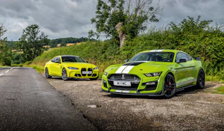 BMW M4 Competition v Ford Mustang Shelby GT500