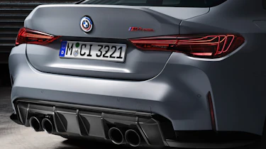 BMW M4 CSL – rear diffuser