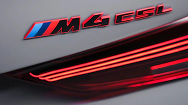 BMW M4 CSL – rear badge