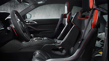 BMW M4 CSL – seats
