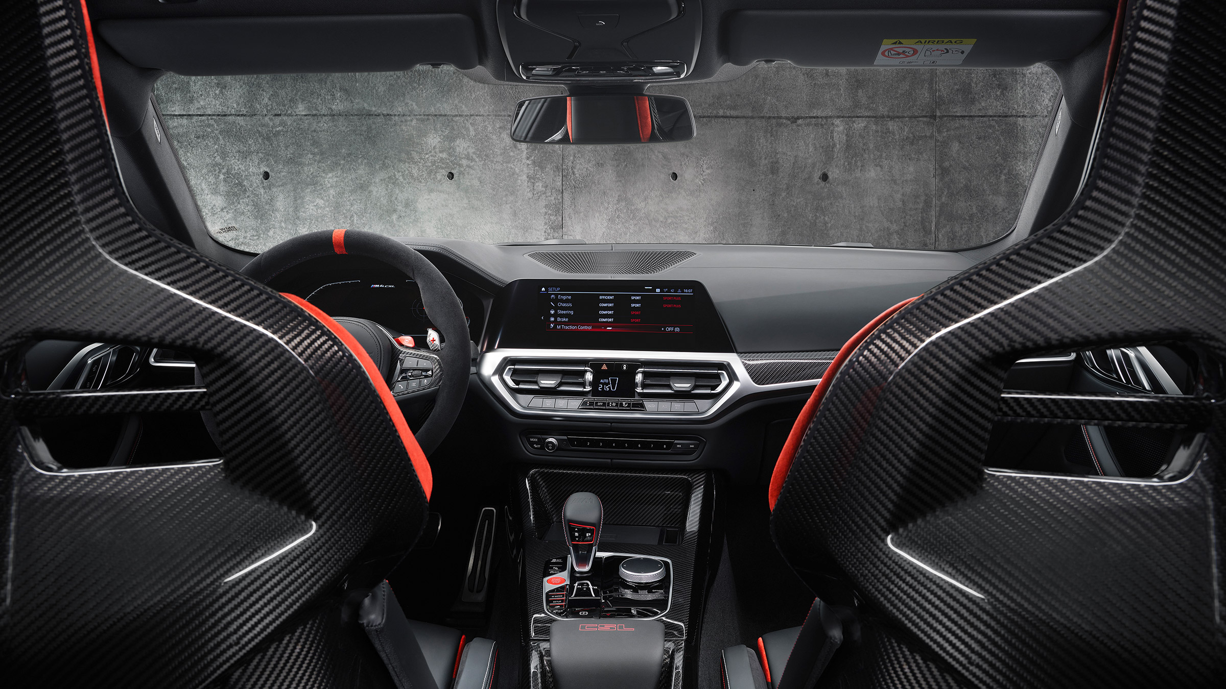 BMW M4 CSL – seat rear
