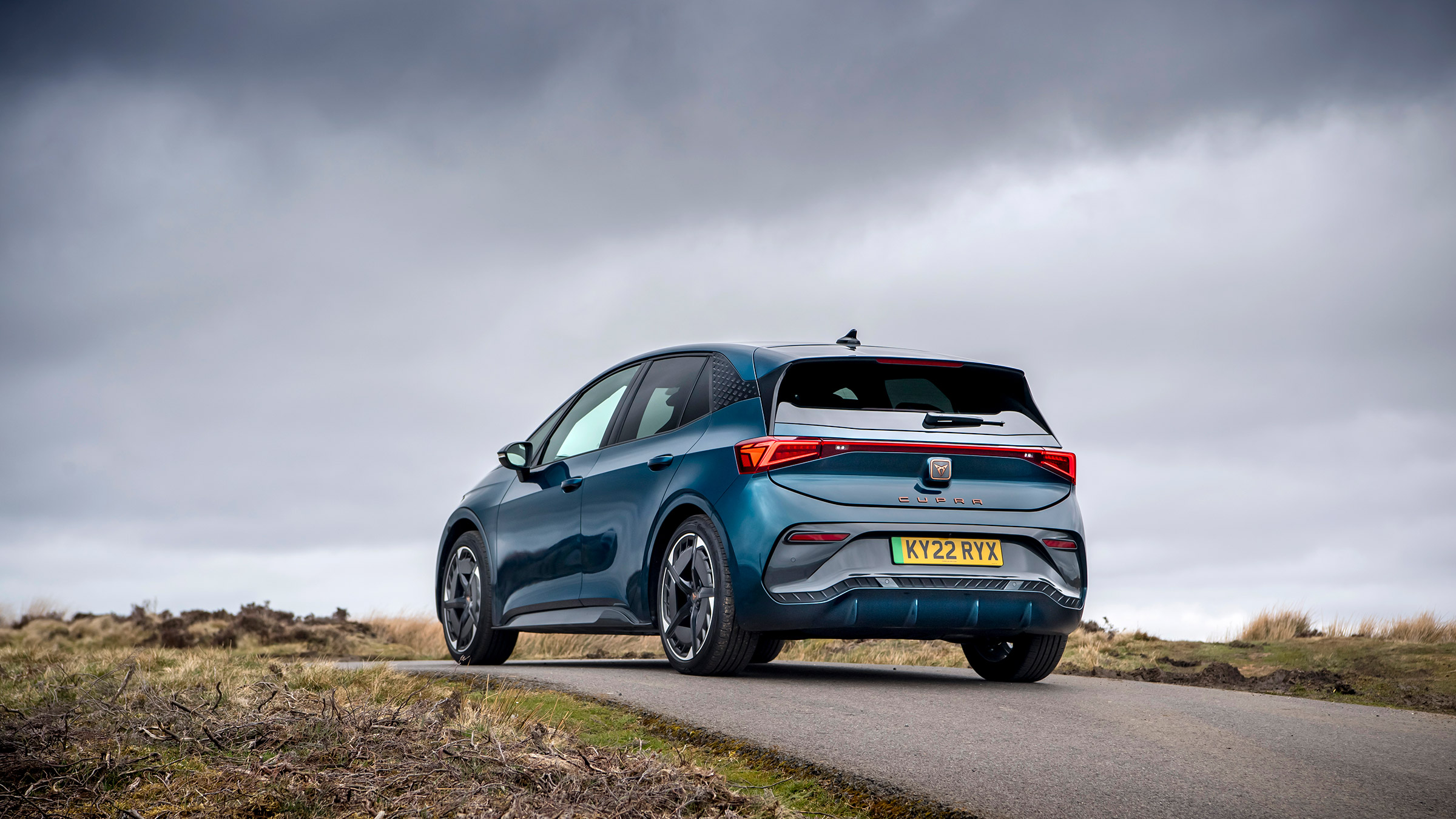Cupra Born UK – rear quarter