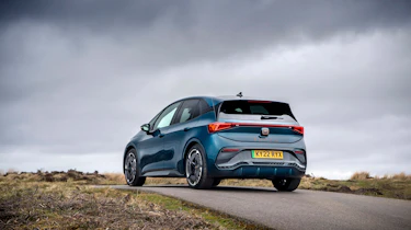 Cupra Born UK – rear quarter