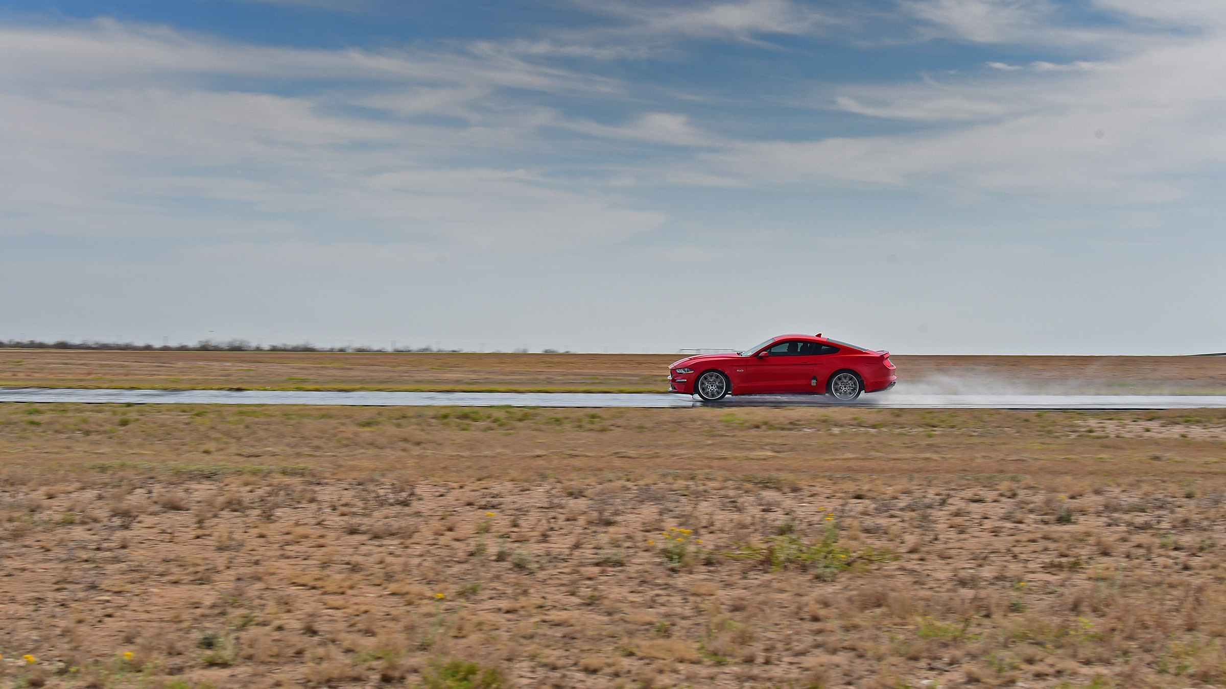 UHP tyre test Conti7 – side