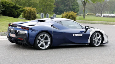 Ferrari SF90 German test car – rear quarter