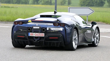 Ferrari SF90 German test car – rear quarter